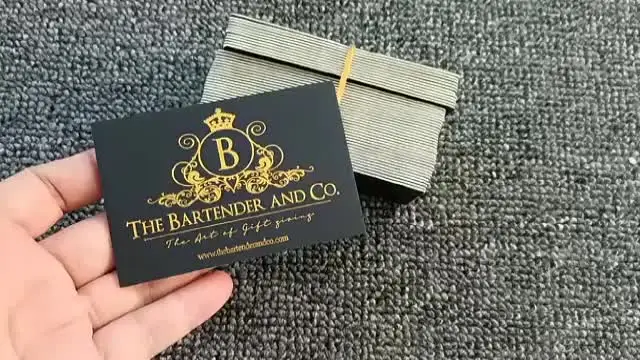 Визитные карточки белые текстурная бумага 600 г/м2