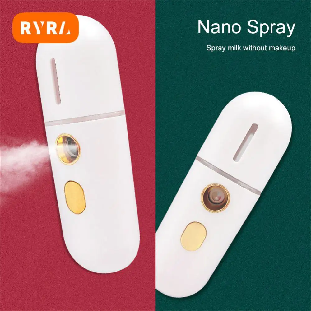 

Moisturizing Hydrating Convenient Handheld Steamer Instant Refreshment Portable Humidifier Portable Spa Nano Mist Sprayer