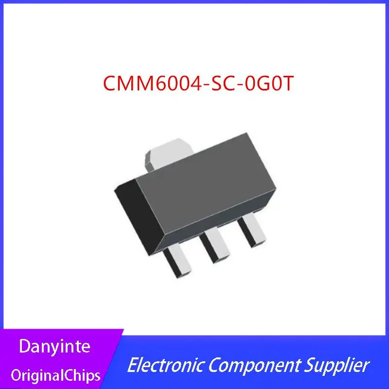 

NEW 20pcs CMM6004-SC-0G0T CMM6004 6004G SOT-89 0.25-3.0 GHz High Dynamic Range Amplifier in stock