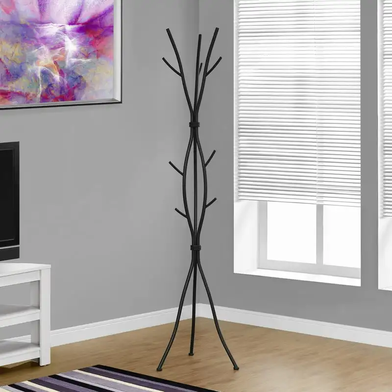 

Metal Standing Coat Rack - 74H in.