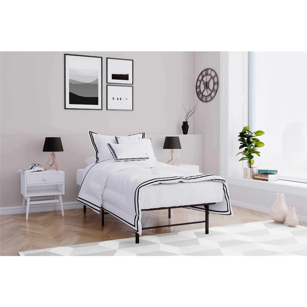 

Bed Base & Frame Black - Twin Bases and Bed Frames Headboards Mattresses Bedframe Bedroom Furniture & Headboard Full Queen Size