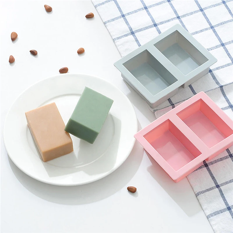 High Quality Handmade Soap Square Soaps Molds DIY Silcone Soap Mold