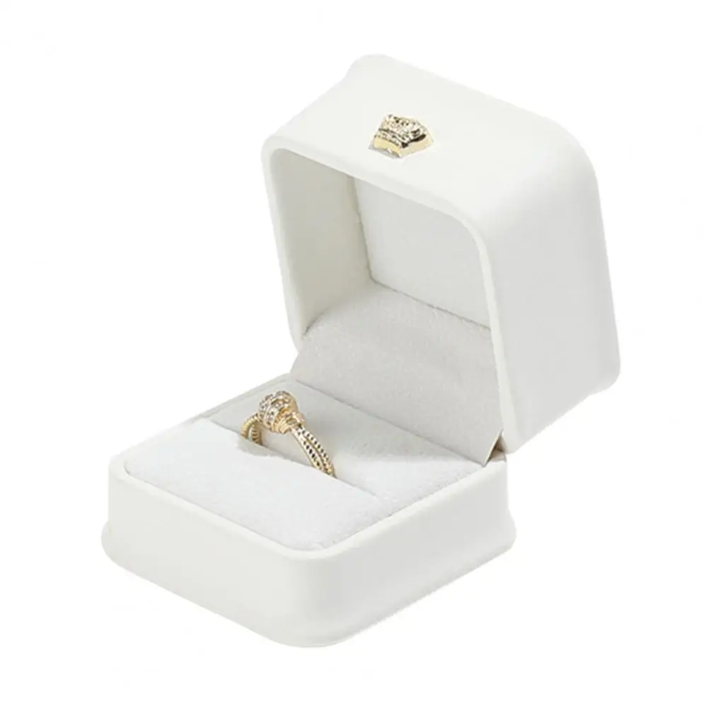 

Органайзер для ювелирных колец, портативный органайзер для ювелирных изделий, компактный контейнер для колец с защитой от царапин и мягкой бархатной подкладкой для сережек и колец