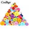 50-500pcs Plastic Sewing Button for Clothes Needlework DIY Craft Accessories 4-holes Round 8mm 9mm 10mm 13mm 15mm 18mm 20mm 25mm 5