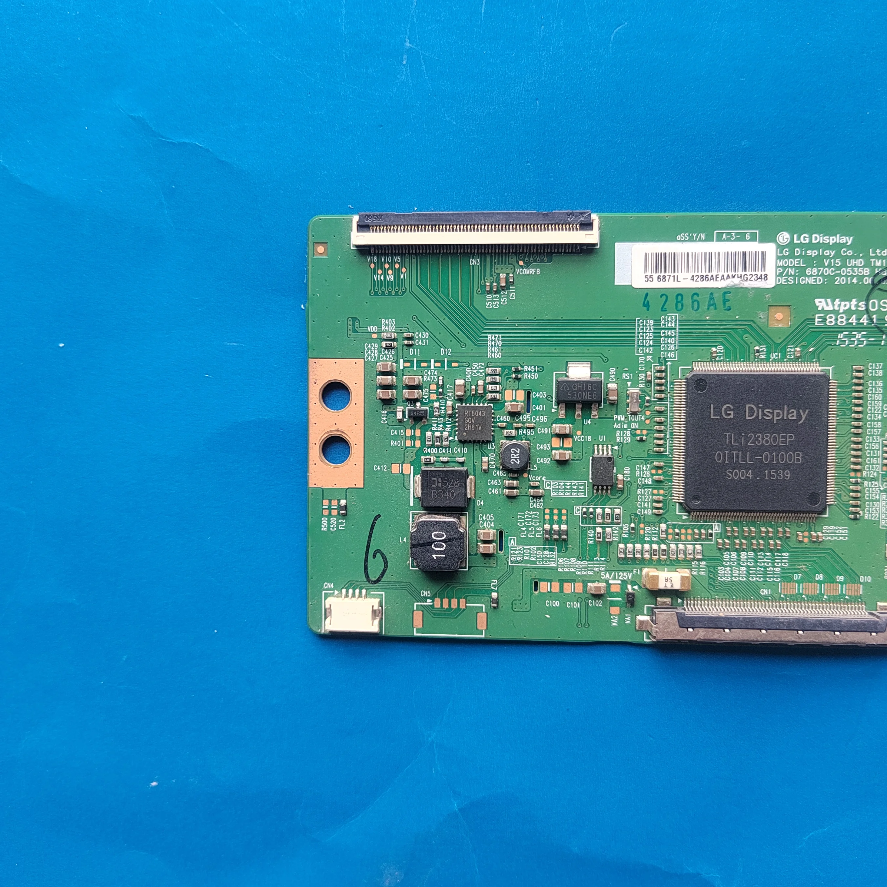 Placa lógica 6870c-0535b 6870c-0535c v15 uhd tm120 ver0.9 Placa lógica 6870c-0535b 6870c-0535c v15 uhd tm120 ver0.9