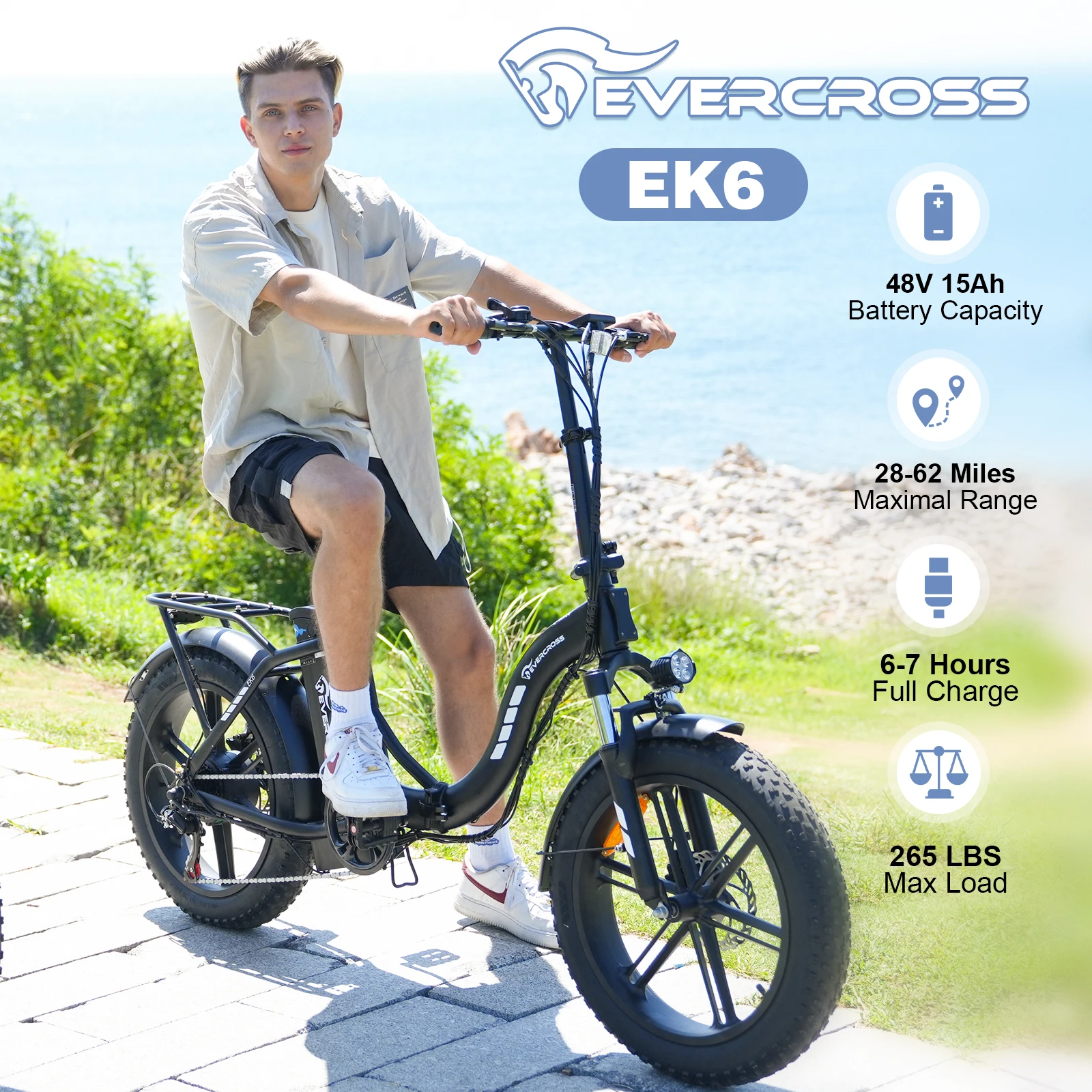 EVERCROSS EK6 Electric Bike 20