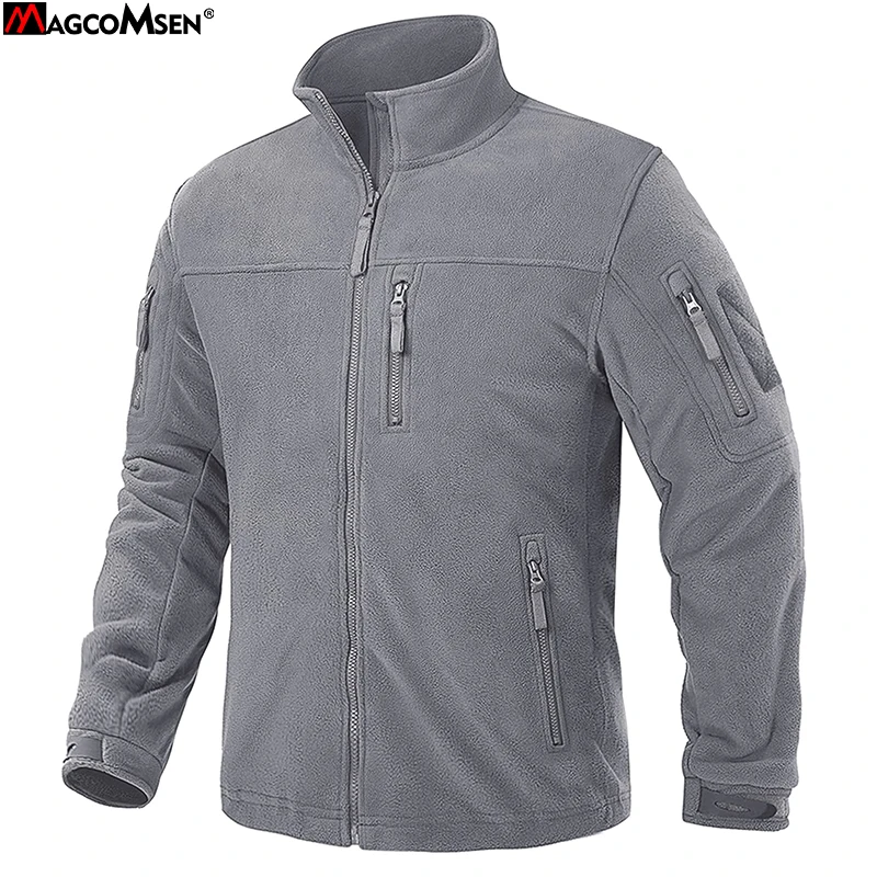 Magcomsen Men's Fleece Tactical Jacket 