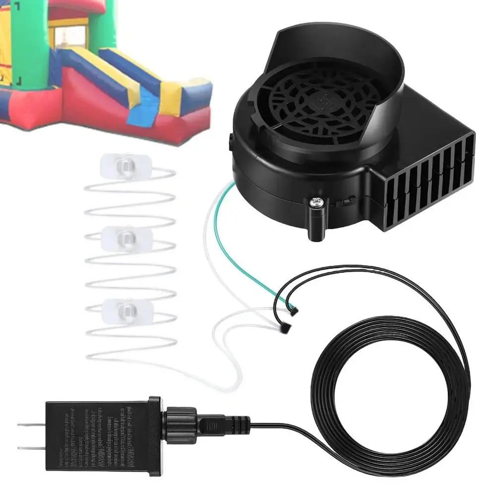 Mini 12V 1.2A Inflatables Blower LED Light Strings Durable Air Blower Univesal High Power Blower Fan Christmas Decorations