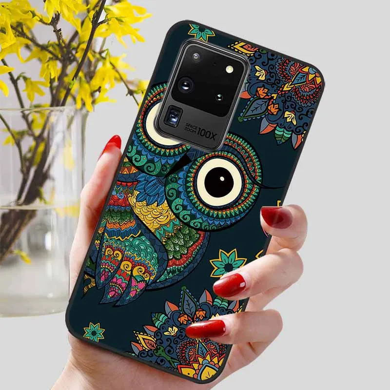 Lovely Soft TPU Silicone Protective Phone Case for Samsung Galaxy S20 Ultra 5G