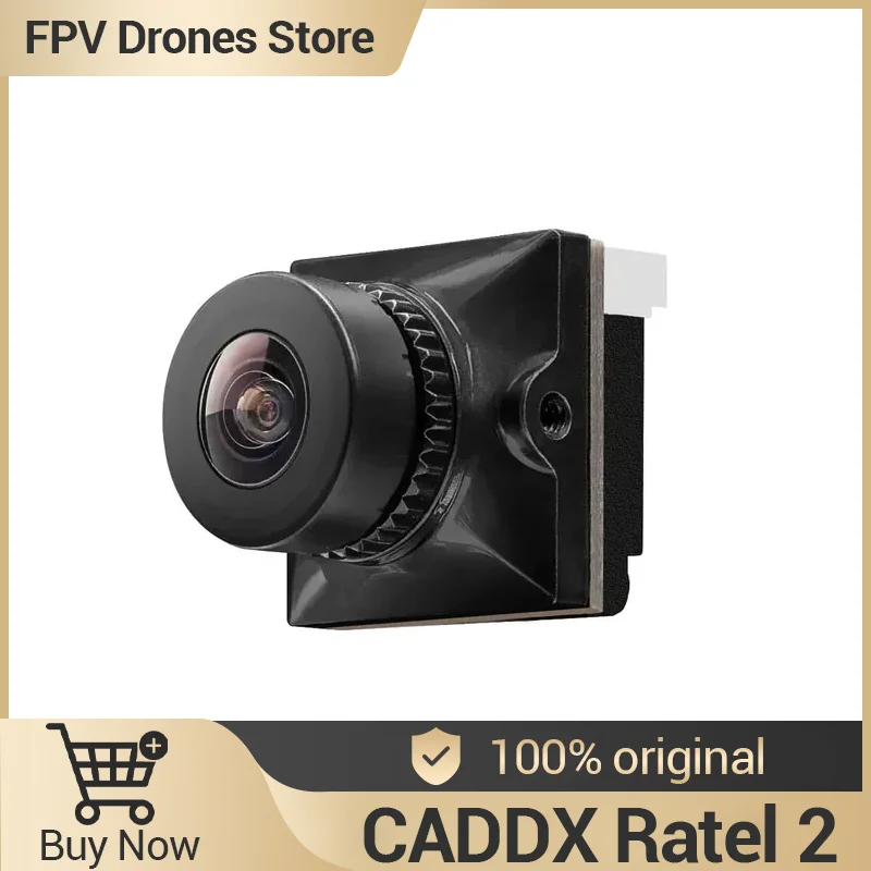FPV Camera MODEL RATEL2 CADDX Ratel 2 1/1.8 Inch Starlight Sensor 1200TVL Freestyle FPV Camera 16:9/4:3 PAL/NTSC Switchable Racing Drone