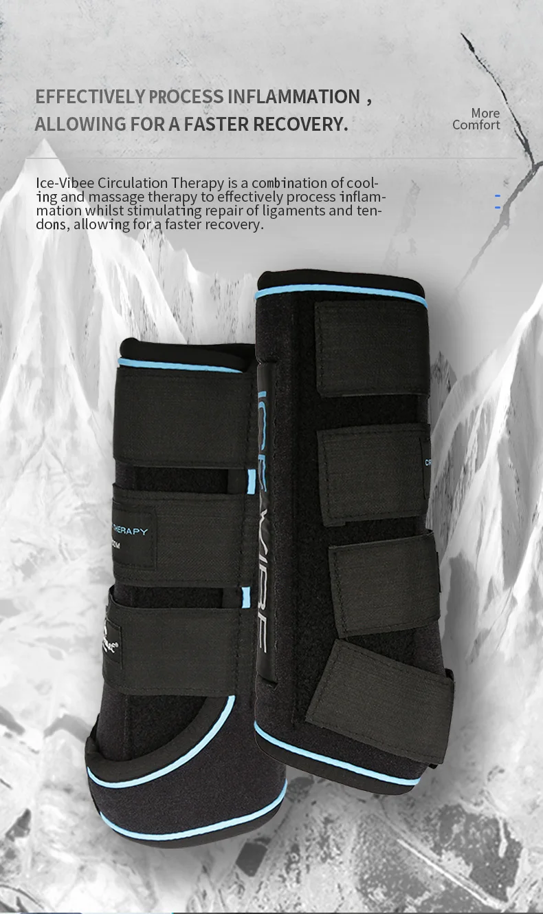 Ice Tendon Boots with Vibration Massage
