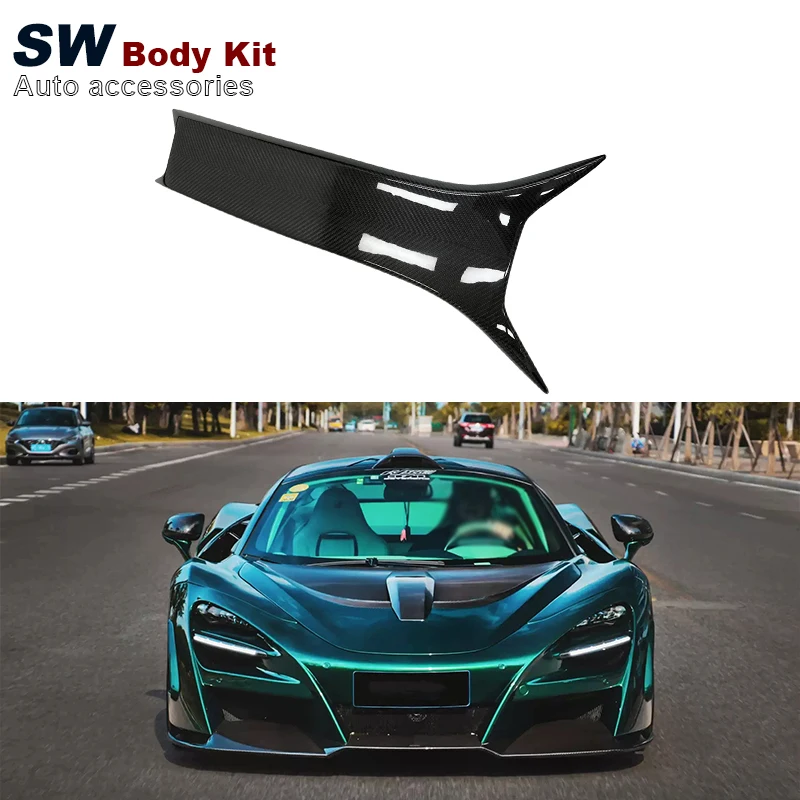 Sfiato Sul Tetto A Secco In Fibra Di Carbonio N Style 720S Per Mclaren 720S 675Lt Upgrade Roof Vent Roof Air Scoop Kit Di Prestazioni Aerodinamiche