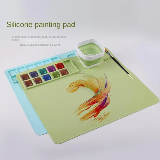 2023 Kids Suction Cup Reusable Silicone Drawing Pad Popular