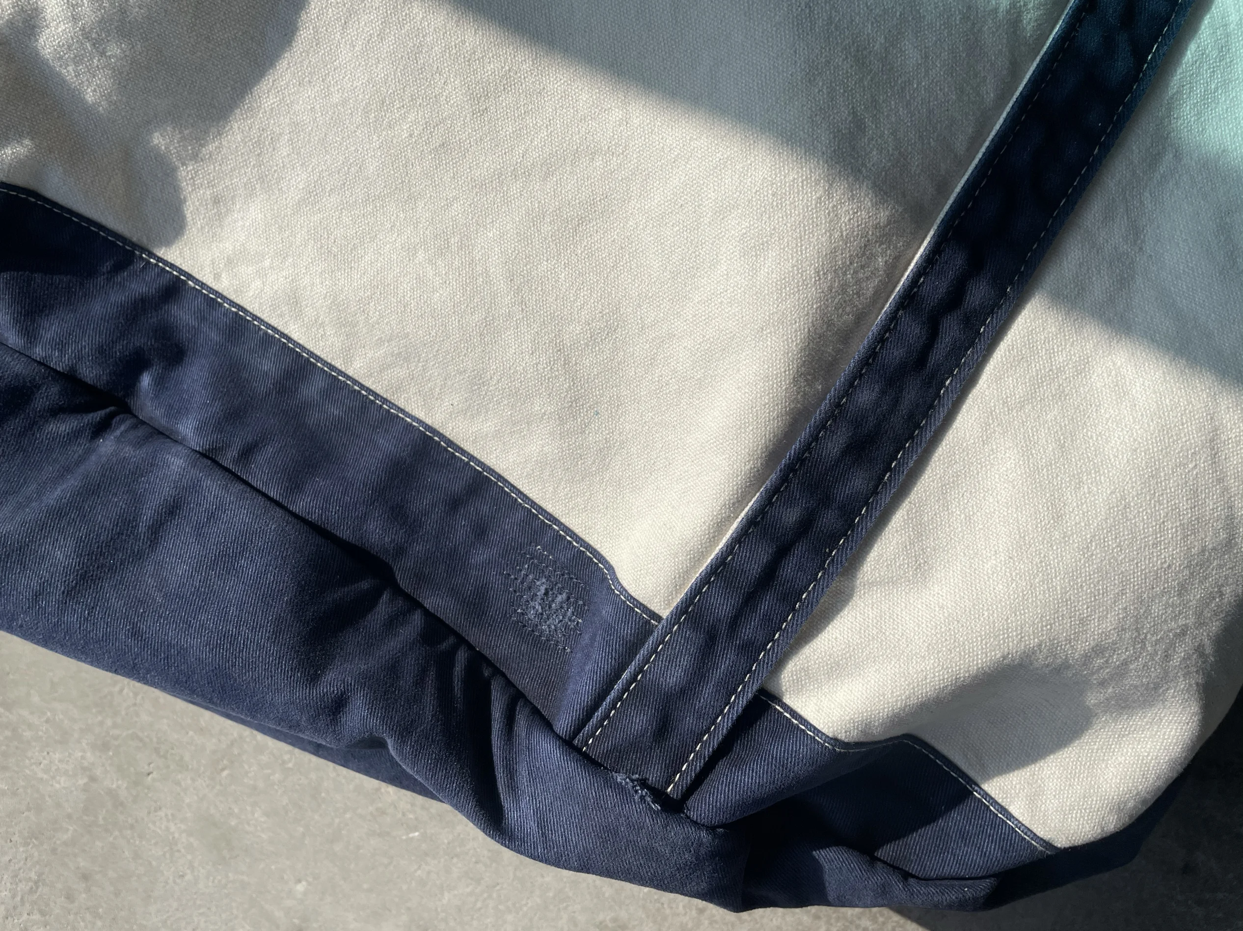 VISVIM ICT JUNEAU TOTE BAG old and damaged color matching