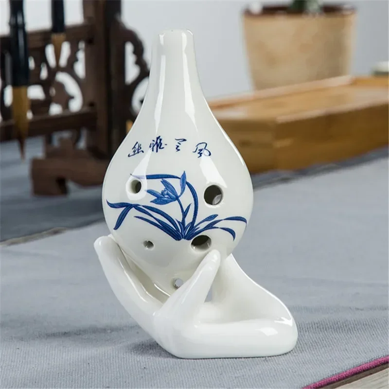 Ceramic Egg Storage Tray Hand Shape Kitchen Egg Cup Holder Office Desktop Business Card Moxa Stick Stand Beauty Egg Rack 1Pcs
