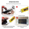 1/2pcs 15/25/50/110ML T7000 Black Cellphone Tablet Repair Battery Cover LCD Frame Adhesive T-7000 Electronic Components Glue 5