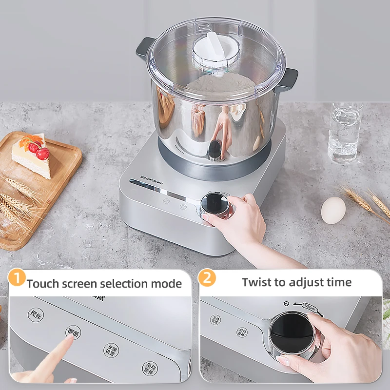 SUNATUR Electric Dough Mixer & Kitchen Mixer Machine, Ideal for Kneading & Mixing Dough, Also Perfect as an Electric Cake Mixer 3