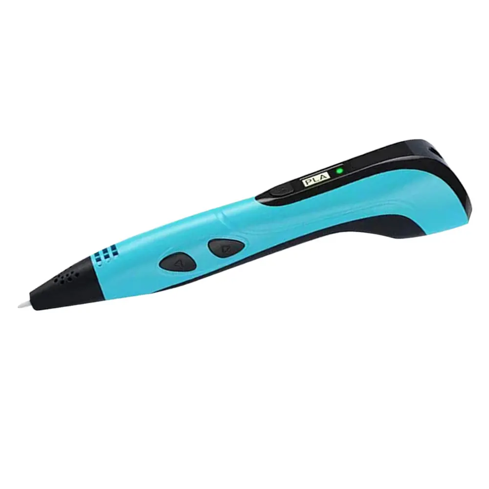 어린이용 3D 프린팅 펜, LCD 스크린 전원 어댑터, 30 색 PLA 필라멘트 여행 케이스, 생일 크리스마스 선물