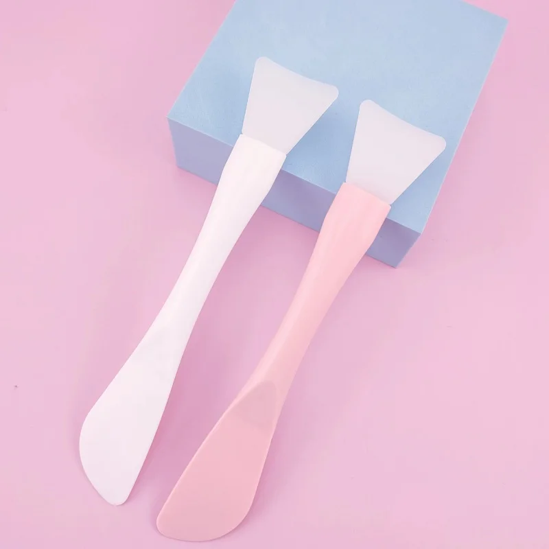 Wholesale Silicone Facial Head Mask Brush Soft Brushes Integrated Makeup Dual-use Mud Film Brush DIY Film Adjusting Beauty Tool 5
