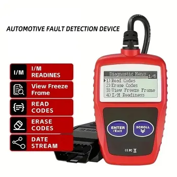 1 PC Strumento per la diagnosi dei guasti dell'auto Obd2 Codie dei guasti chiari Strumenti di scansione diagnostica Versione universale