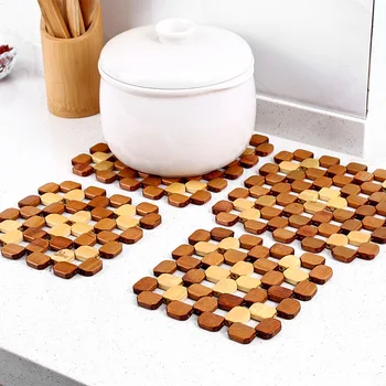 Bamboo Heat-Resistant Table Mat 1