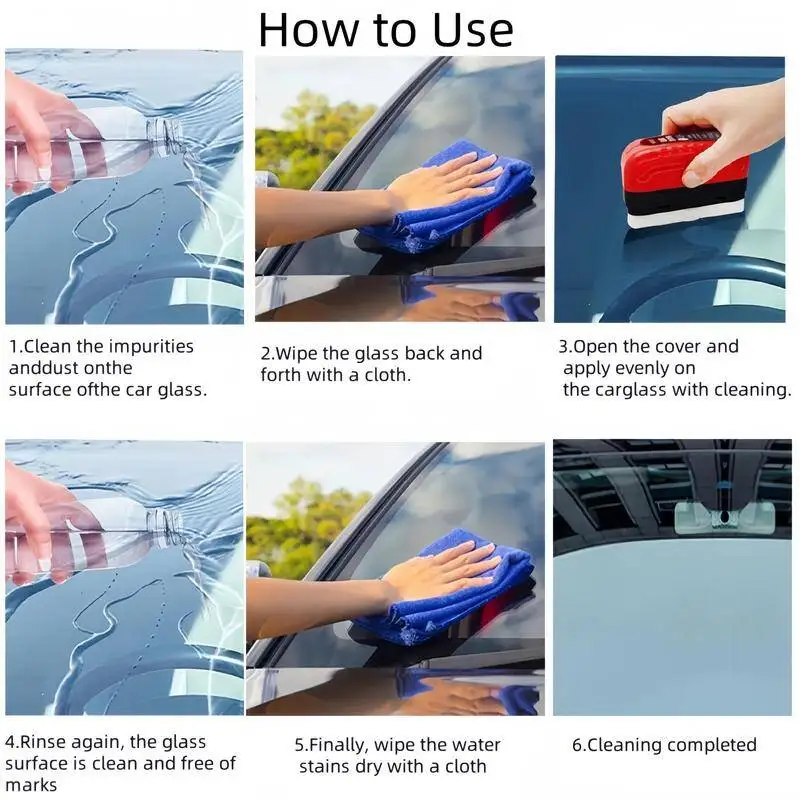 Car Windshield Cleaner Multifunctional Glass Oil Film Remover