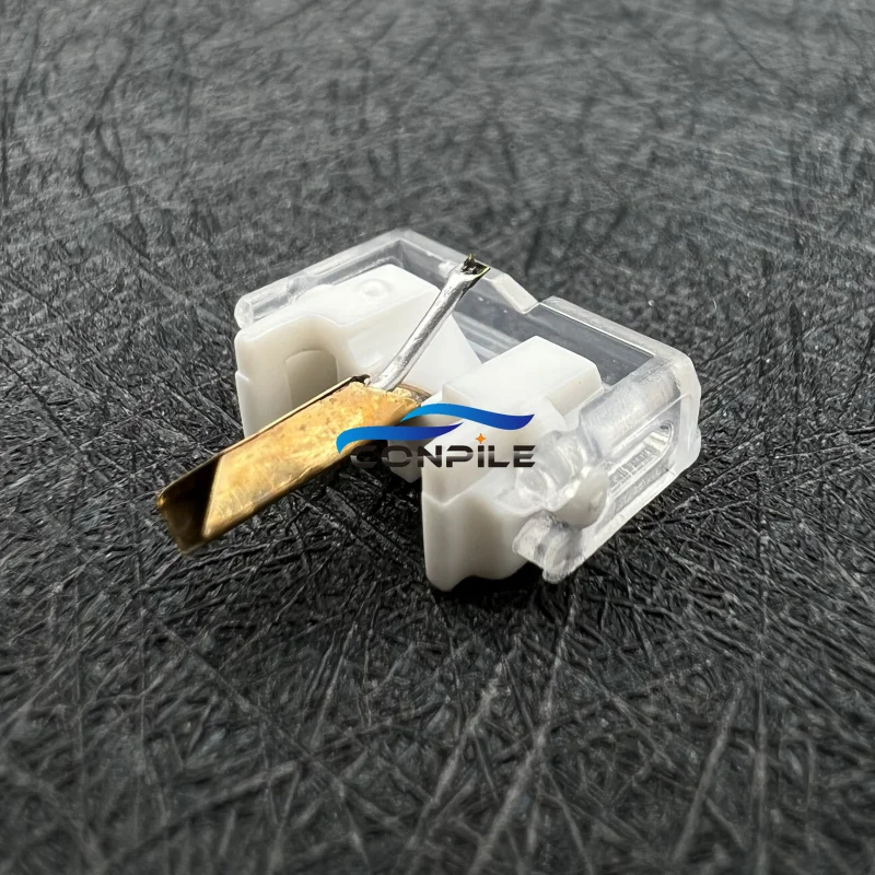 1Pc Trasparente Punta Di Diamante Ago Per Shure N44-7 M44-7 N55E Dn305 Oem Stilo Per Grammofono Giradischi