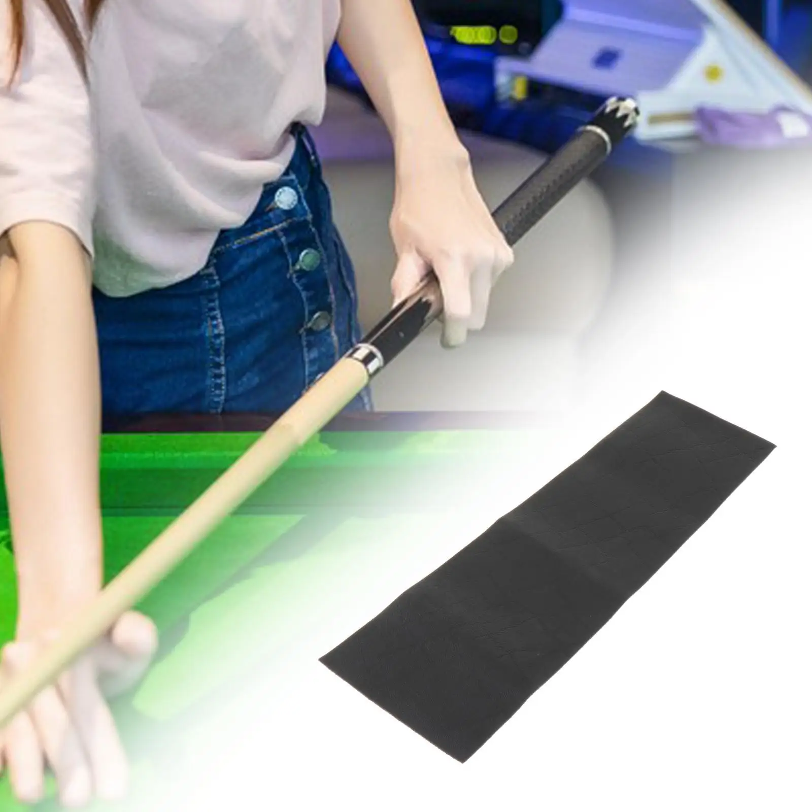 

Pool Cue Stick Wrap Billiard Cue Leather Wrap Billiard Pool Cue Hand Grip Wrap