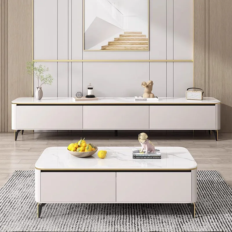 

White Furniture Industrial Tv Floor Cabinet Mueble Modern Room Retro Salon Mobile Nordic Suporte De Tv Stand Comfortable