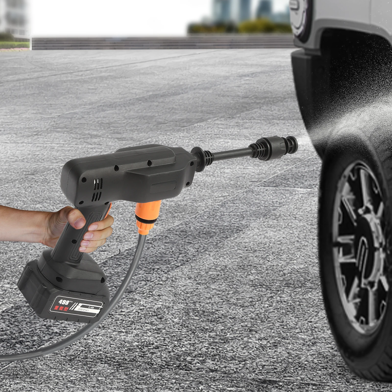 21V-220V-High-Pressure-Cleaner-Portable-Cordless-Handheld-Electric ...