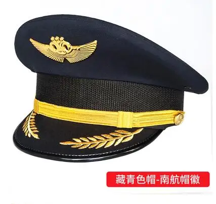パイロット制帽　AJX パイロットハット,作業服,飛行機,軍用スプリング - AliExpress