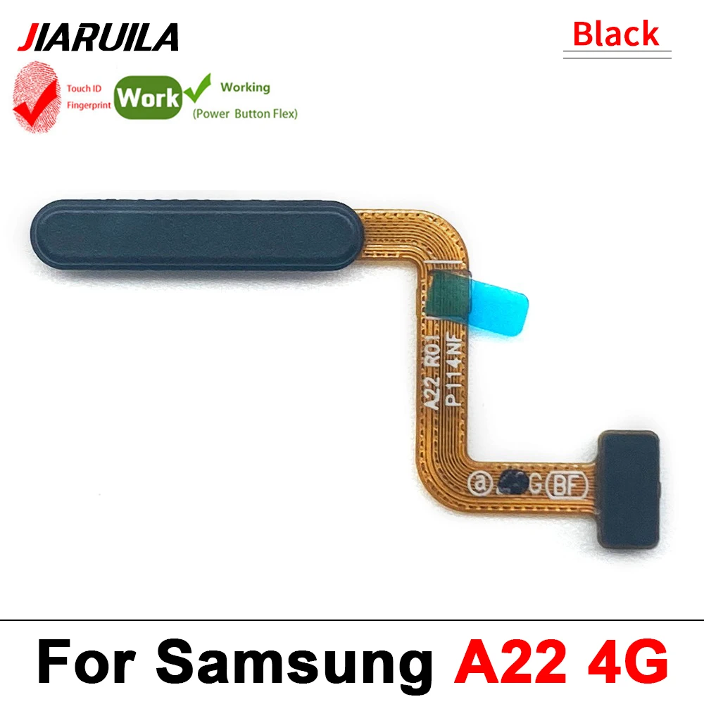 Fingerprint Sensor Flex Cable with Power Button Key for Samsung Galaxy Series