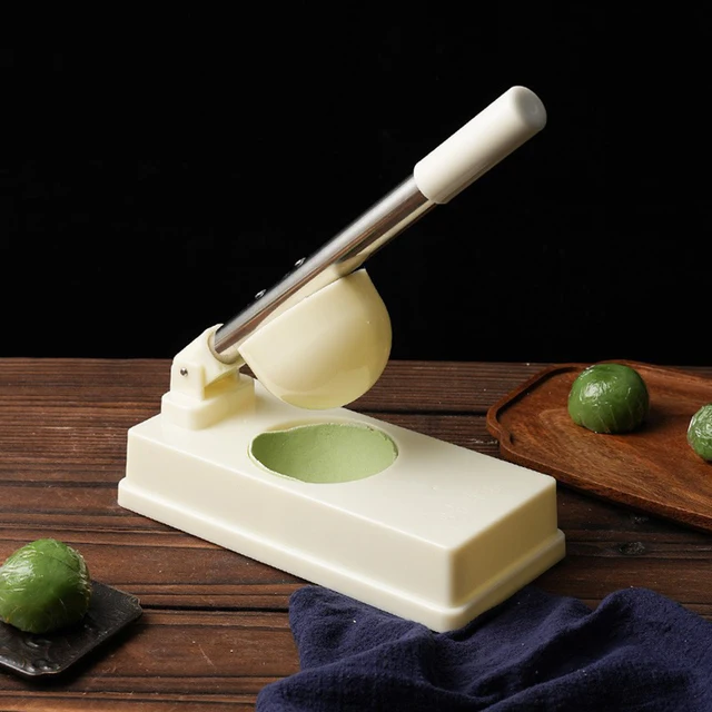 Dumpling Skin Mould DIY Quick Dumpling Pressing Tool Manual Non Stick Plastic Dumpling Skin Press Mold For Pierogi Maker - Image 3