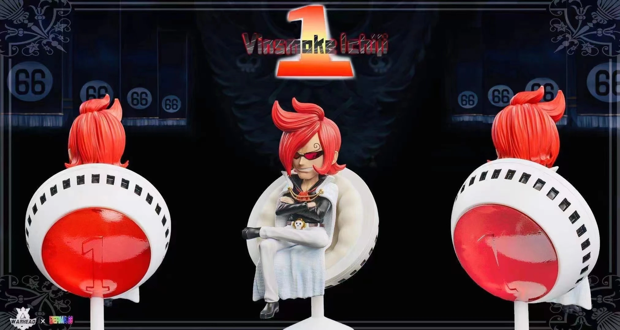 Wh warhead One Piece Vinsmoke Family Judge Ichiji Niji Sanji Reiju