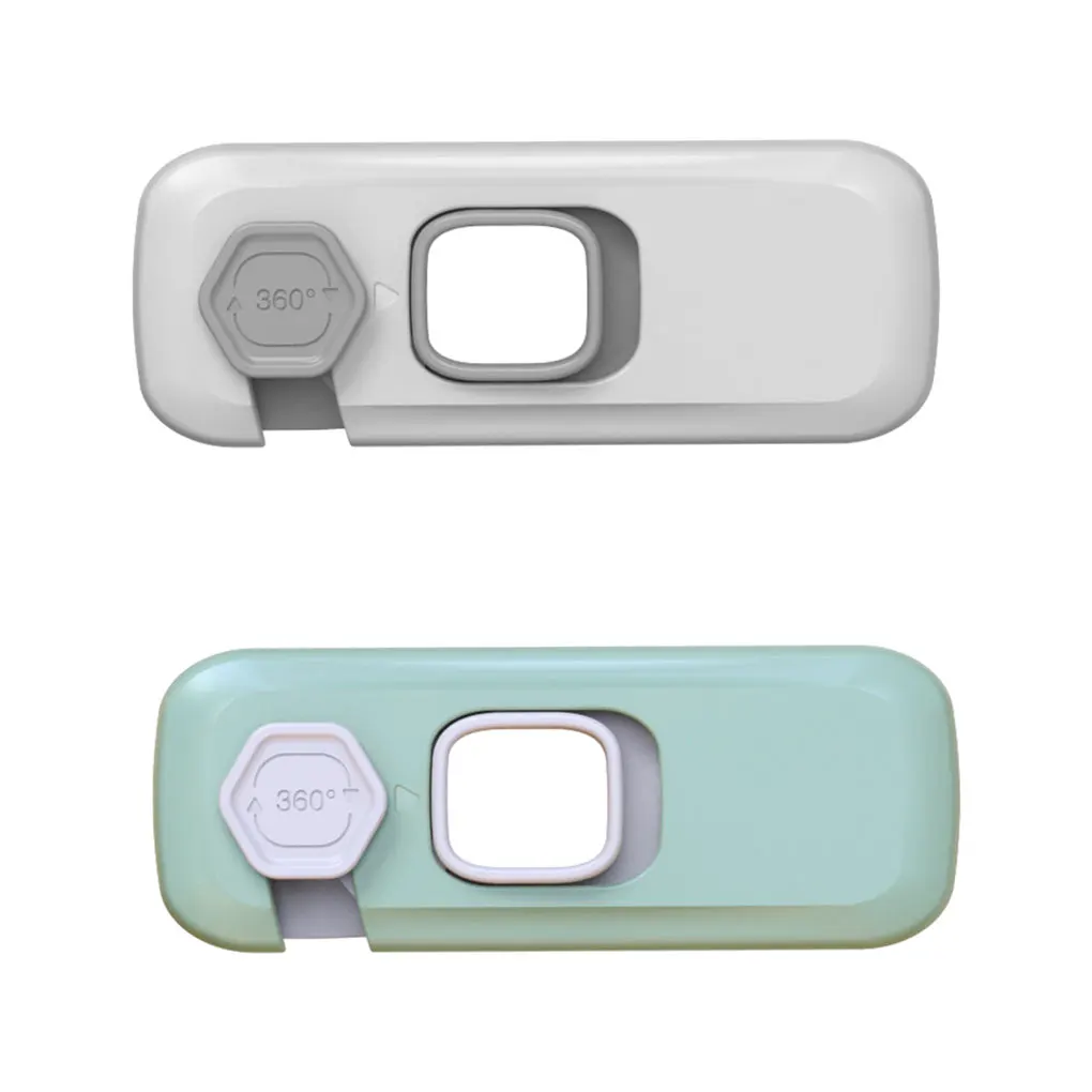 

Lock Cabinets Easily Child Safety Cabinet Lock - Secure Protection Multipurpose ABS Safety Lock Baby Safety Locks
