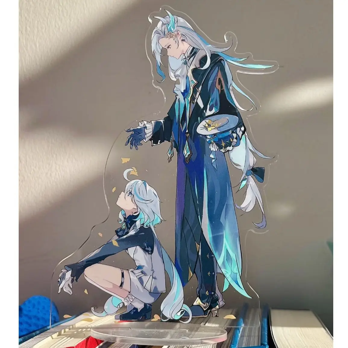 Genshin Impact Furina Acrylic Stand Model Plate Desk Decor