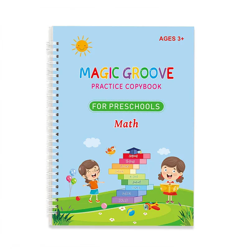 Children's Groovd Magic Copybook Grooved Handwriting Book Practice Magic  Copybooks Groovd Libros Livros Libro Art