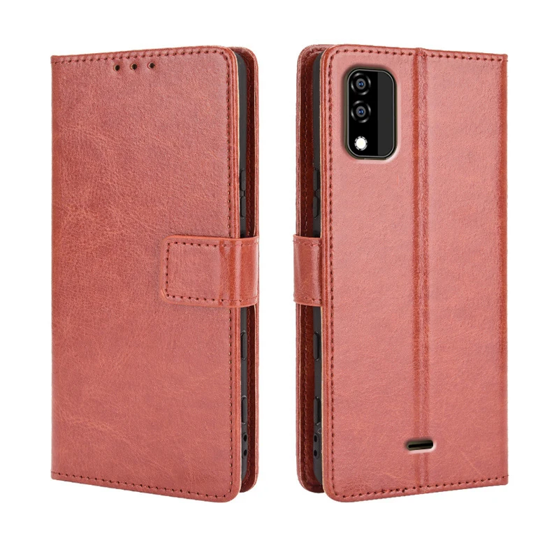 

Leather Case For BLU C5 Max Coque Book Kickstand Card Holders Phone Cases For Estuches de Celular BLU C5 Max 2022 C270EQ Fundas
