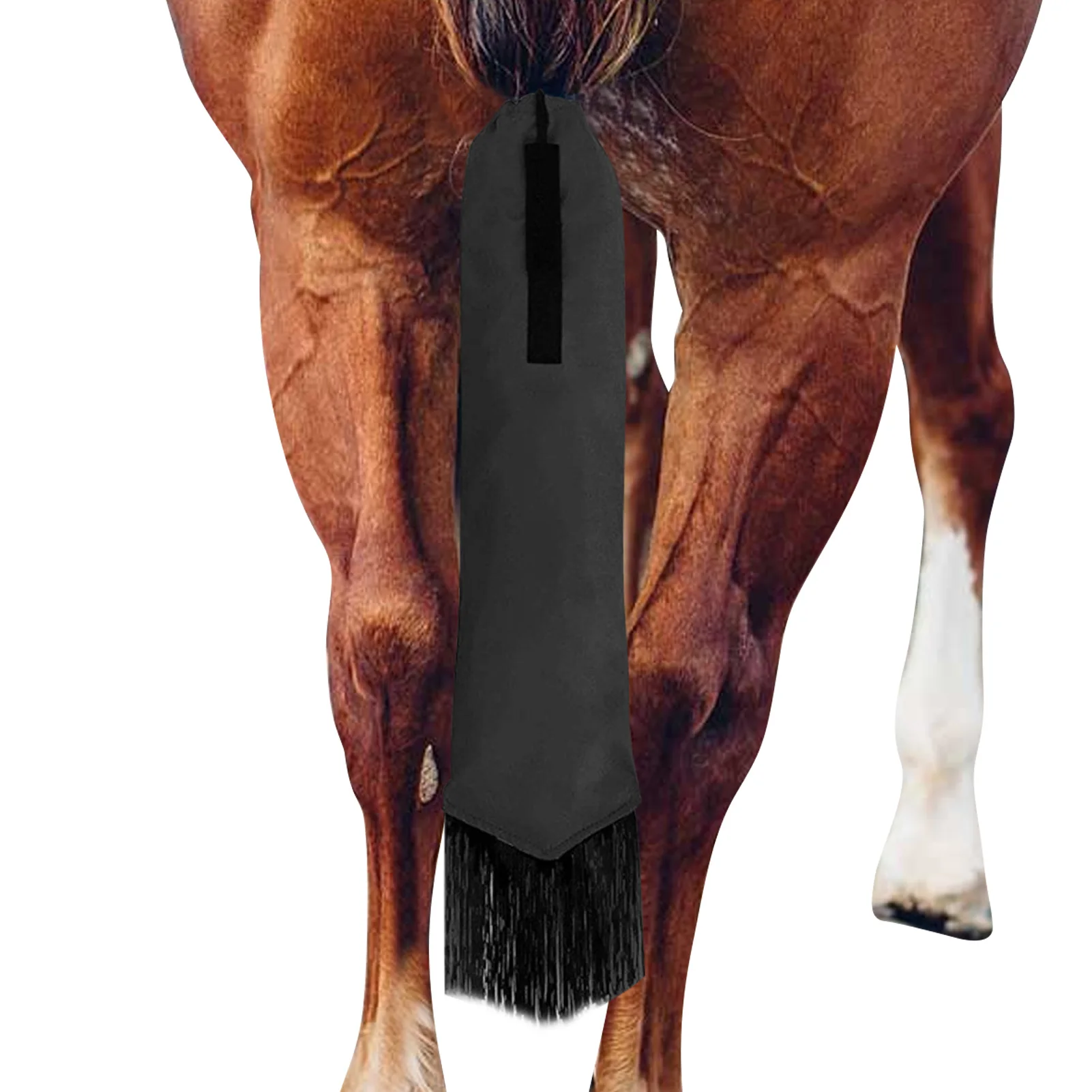 Waterproof Horse Tail Wraps Waterproof Horse Grooming Bag With Fringe Waterproof Braided
