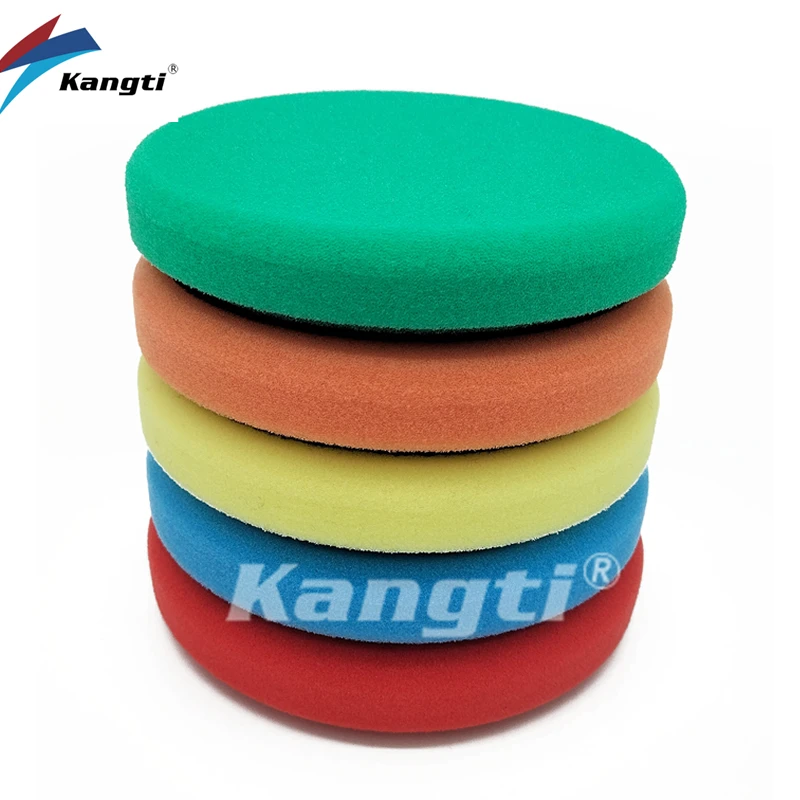 Convex Foam Pad Sponge Car Detailing Polishing Disc Wax 5