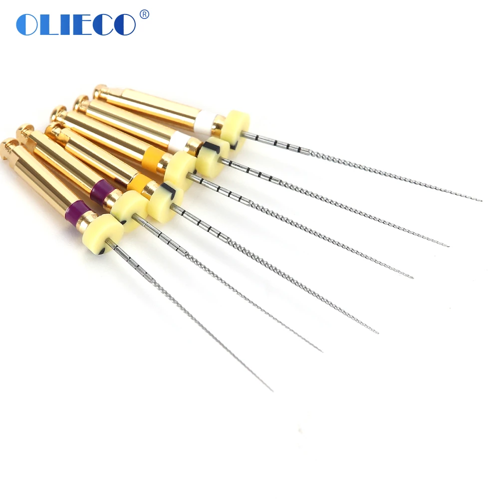 OLIECO6pcsDentalEndoFileEngineUseRootCanal25mmDentistry