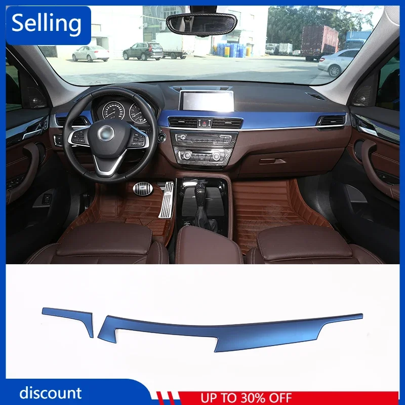 

For BMW X1 F48 2016-18 ABS Car Interior Center Console Protection Panel Cover Trim Accessory For BMW X2 F47 2018 fast ship