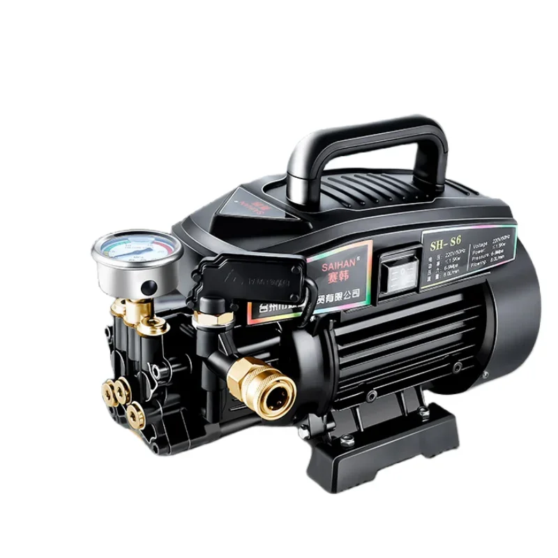 

SH-S6 Pembersih Tekanan Tinggi Pompa sew Home Rumah Portabel 220V Mesin Mobile Pembersih Otomatis Daya Tinggi 2000W