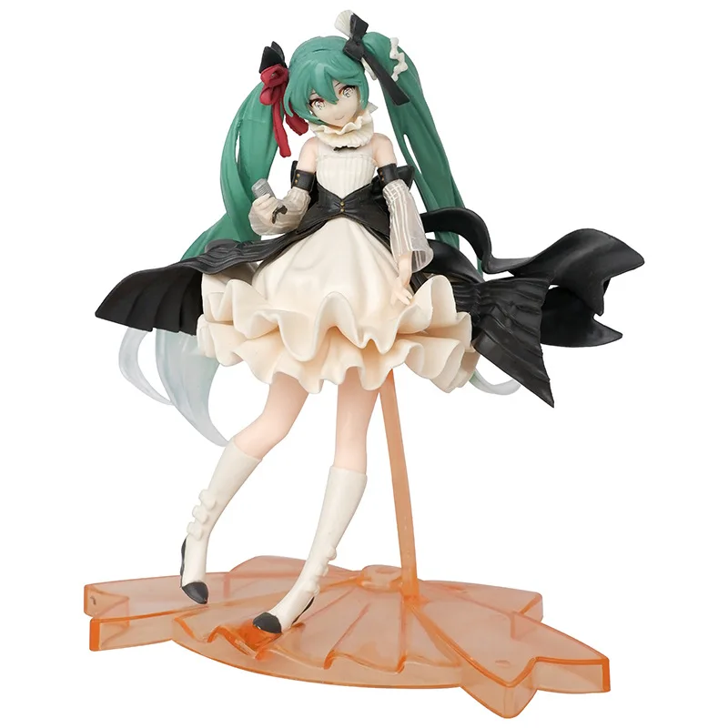 

Singer Hatsune Miku figure Animation surrounding beautiful girl doll box Christmas surprise gift desktop model decoration