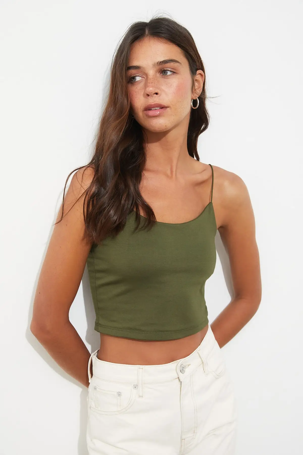 Trendyol Pendant Knitting Crop Athlete TWOSS20AL0006 футболка топ crop top футболка женский camisetas de mujer ropa mujer майка женская Trendyol Pendant Knitting Crop Athlete TWOSS20AL0006 футболка топ crop top футболка женский camisetas de mujer ropa mujer майка женская
