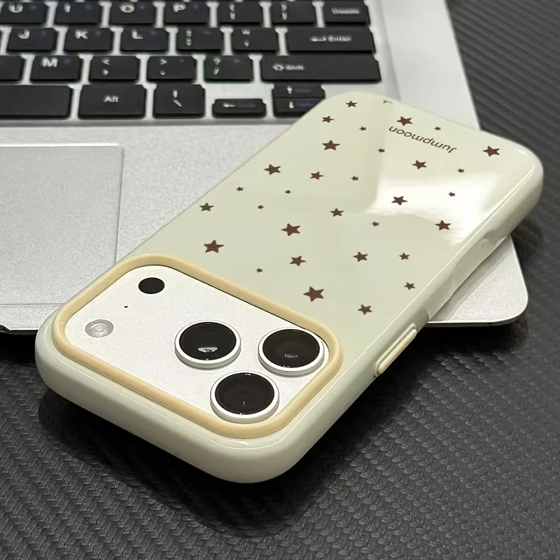 Korean Shiny Star TPU Phone Case - Sleek & Protective Design