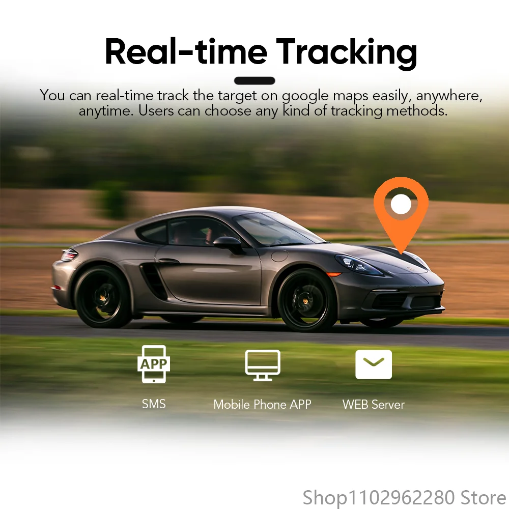 Real-time vehicle tracking shown on digital map