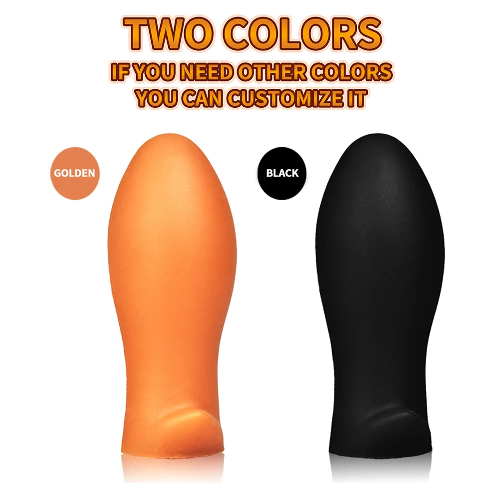 Large Dragon Egg Lliquid Silicone Anal Plug Vestibule Tail Masturbator Soft Comfortable Anal and Vaginal Adults Sex Products anal plug dilator vaginal expander