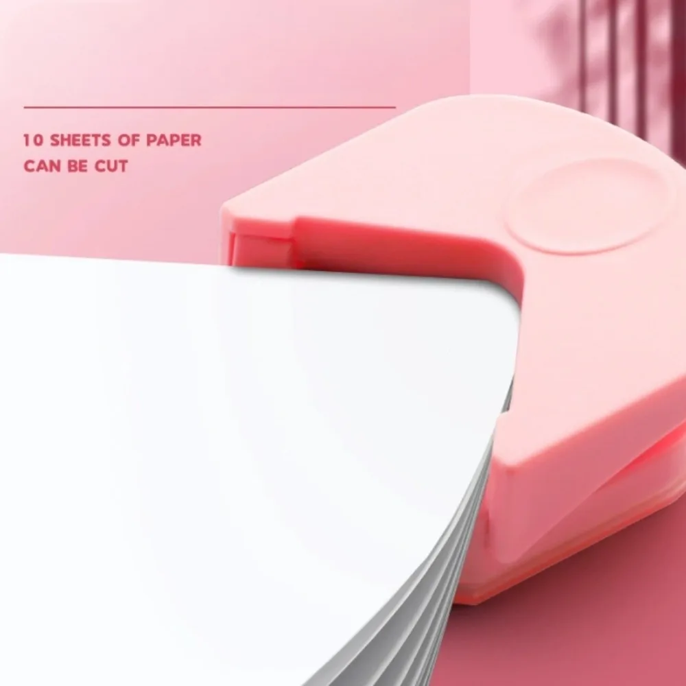 1 R4 rounded corner punch tool for laminated cards jams scrapbooks and DIY crafts 4mm manual paper cutter Corner Punch Paper Cutter