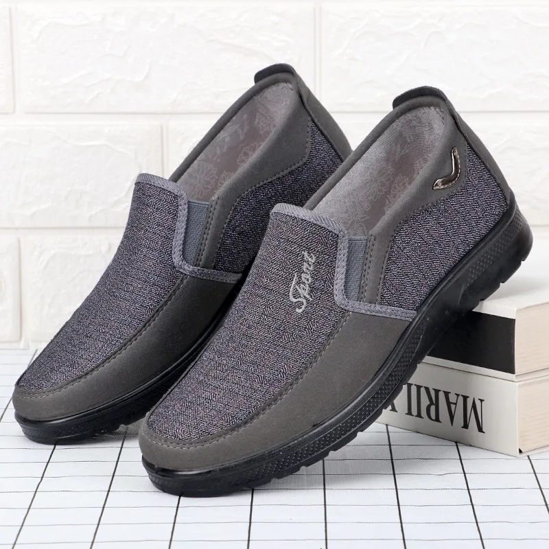 Classic Loafers Men Casual Shoes New Canvas Shoes Men Summer Breathable Walking Flat Men's Shoes Sneakers 2024 Chaussure Homme 5